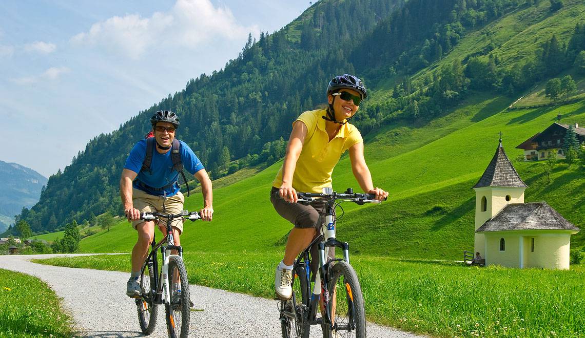 Fahrradurlaub  – mit der Familie durch das Großarltal radeln Symbolfoto