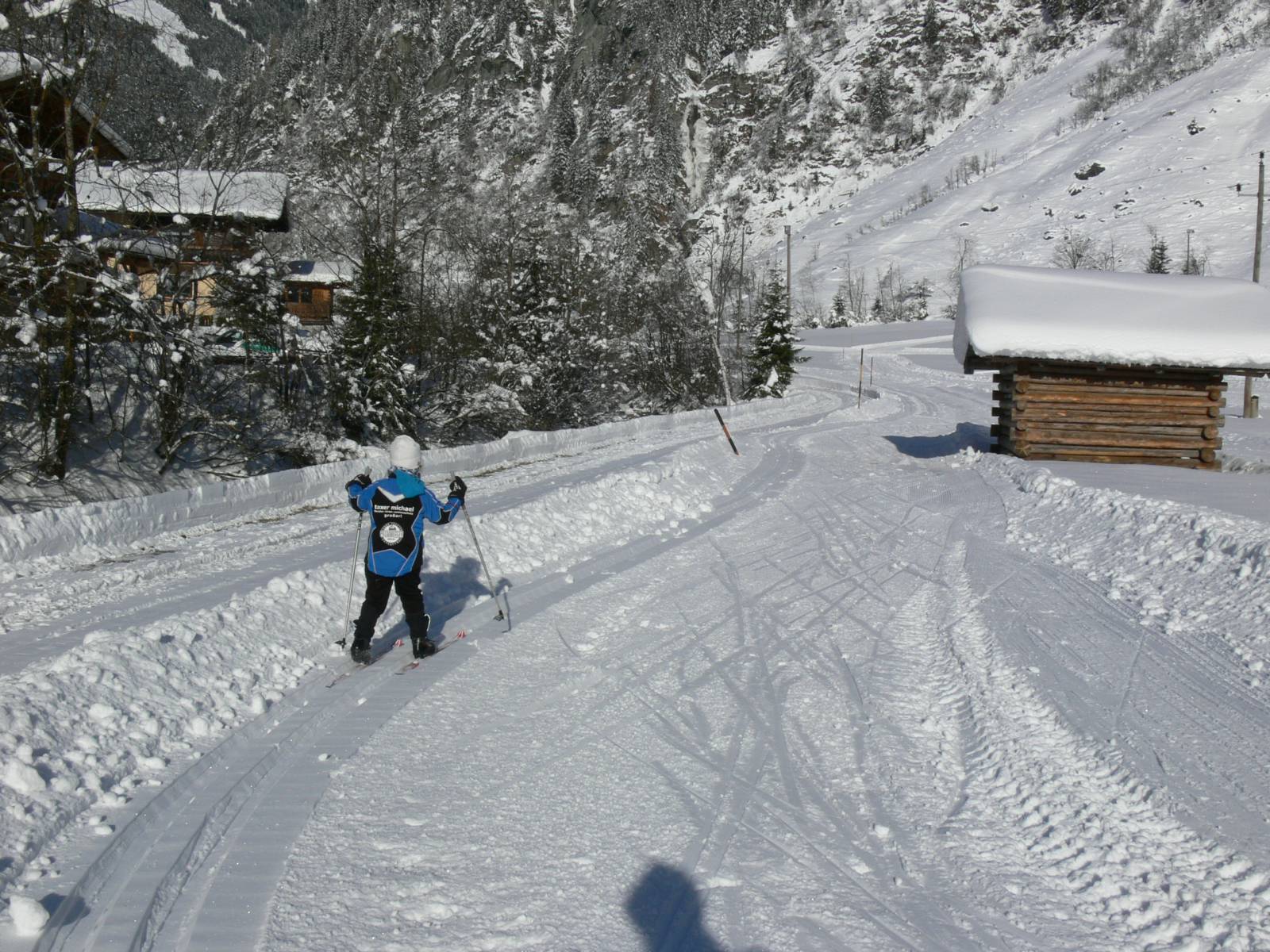 Langlaufen für Kinder Symbolfoto