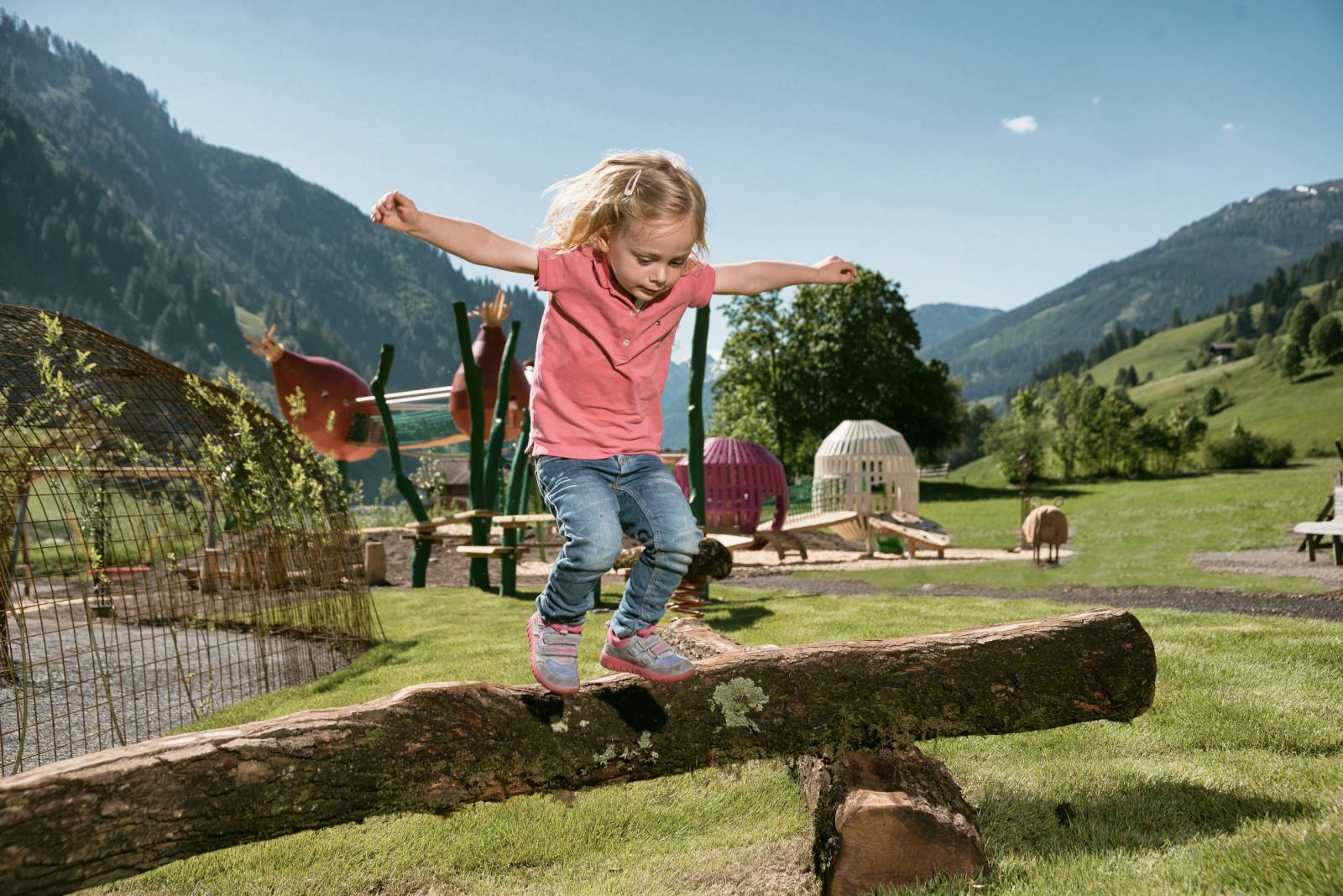Unser  Naturspielplatz ist eröffnet! Symbolfoto