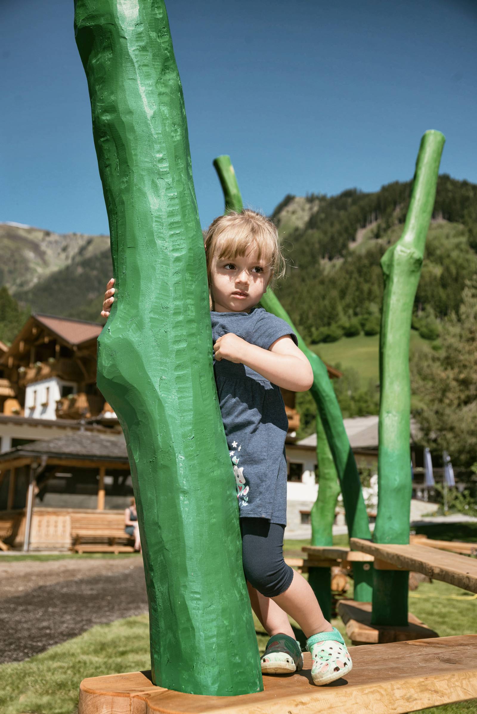 Unser  Naturspielplatz ist eröffnet! Symbolfoto