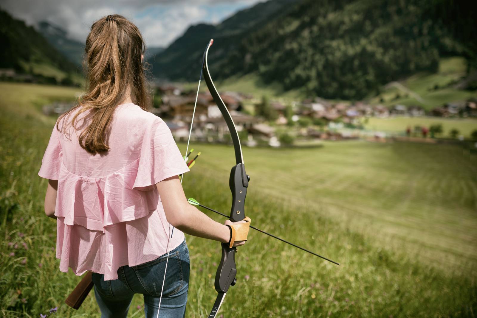 Bogenschieß-Parcours am Moar Gut Symbolfoto
