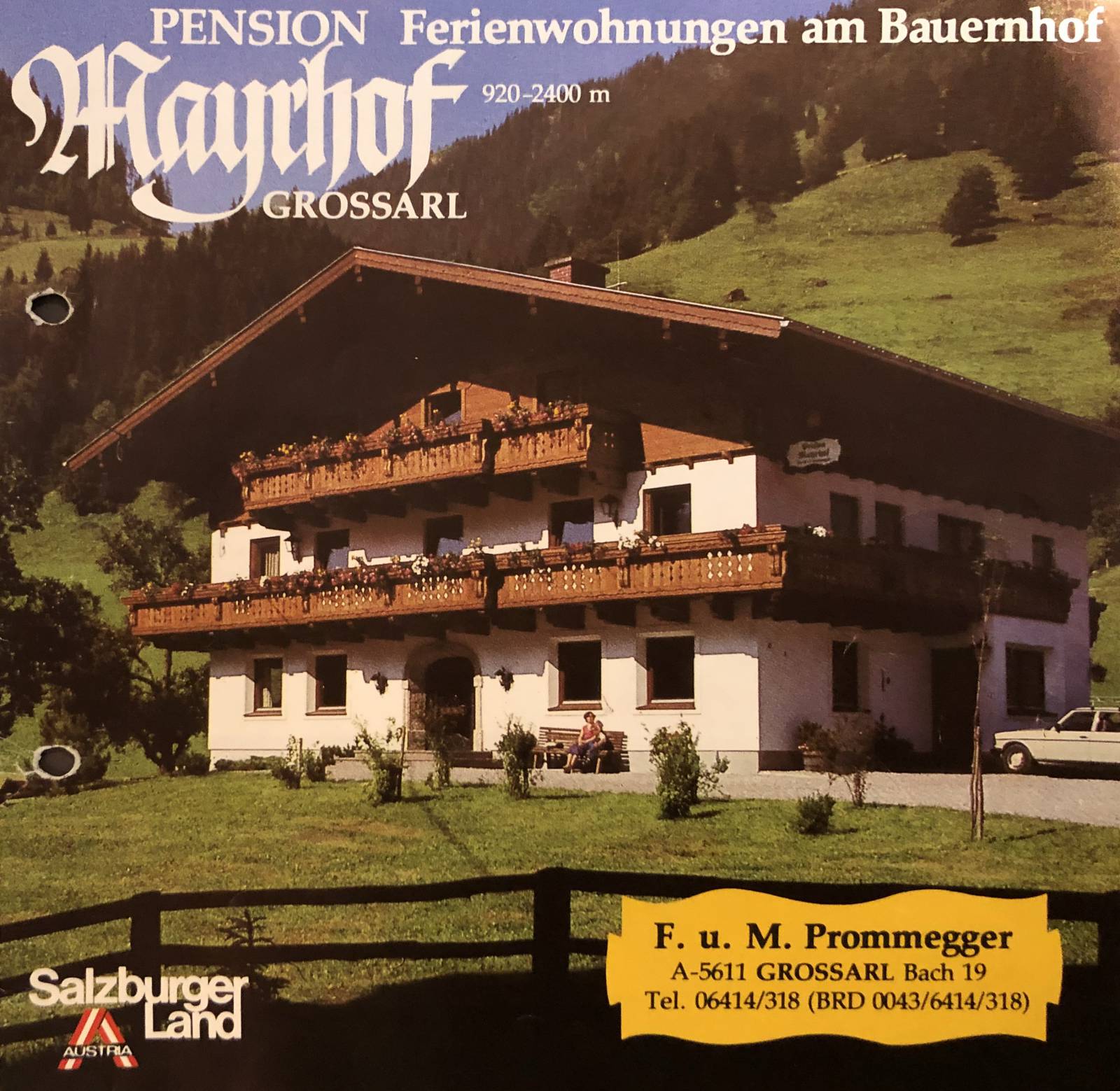 Von der Pension zum Familien Natur Resort - unsere Chronik Symbolfoto