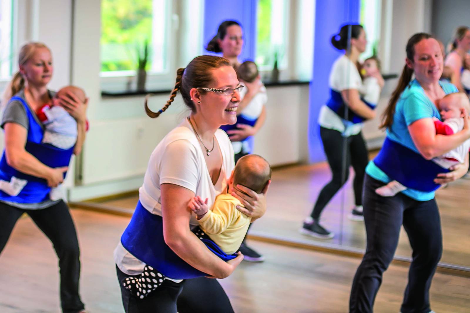 "fitdankbaby" am Moar Gut Symbolfoto