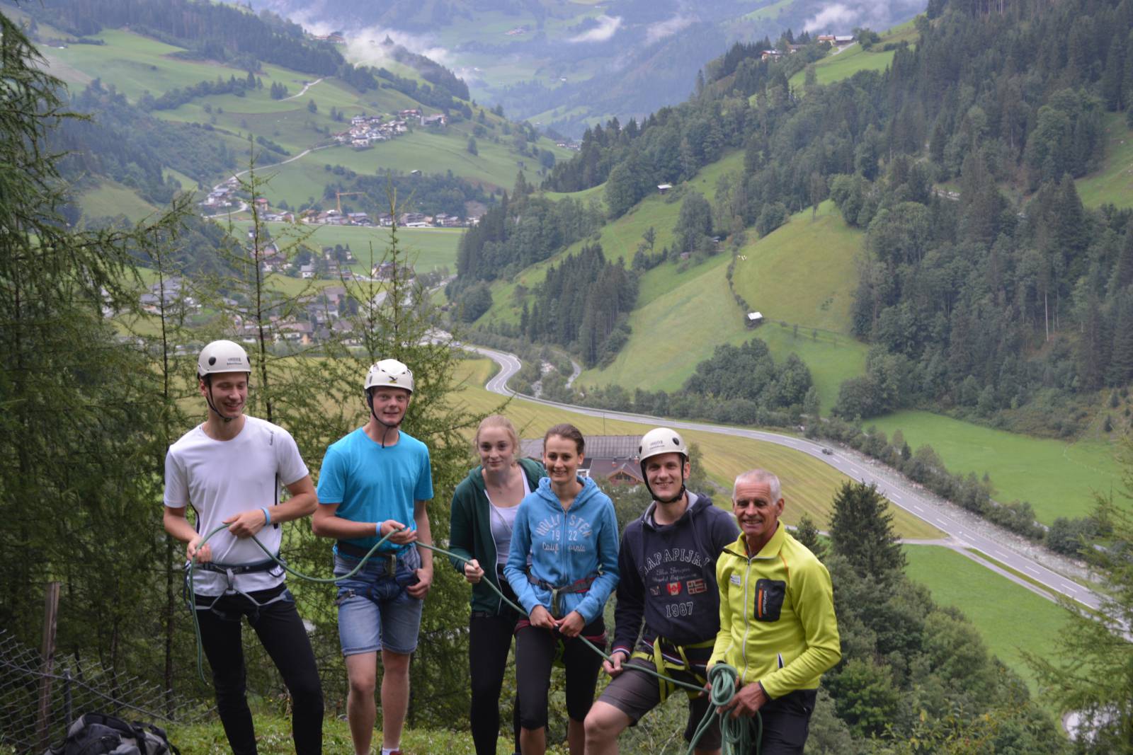 BERG-GESUND "Schnupperkurs Felsklettern"  Symbolfoto