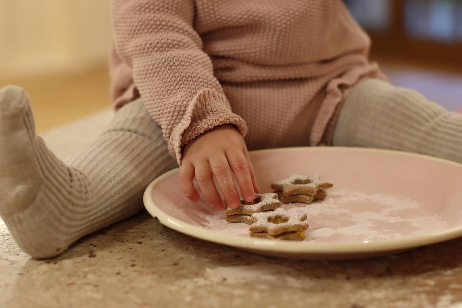 Weihnachtsbäckerei ohne Industriezucker Symbolfoto