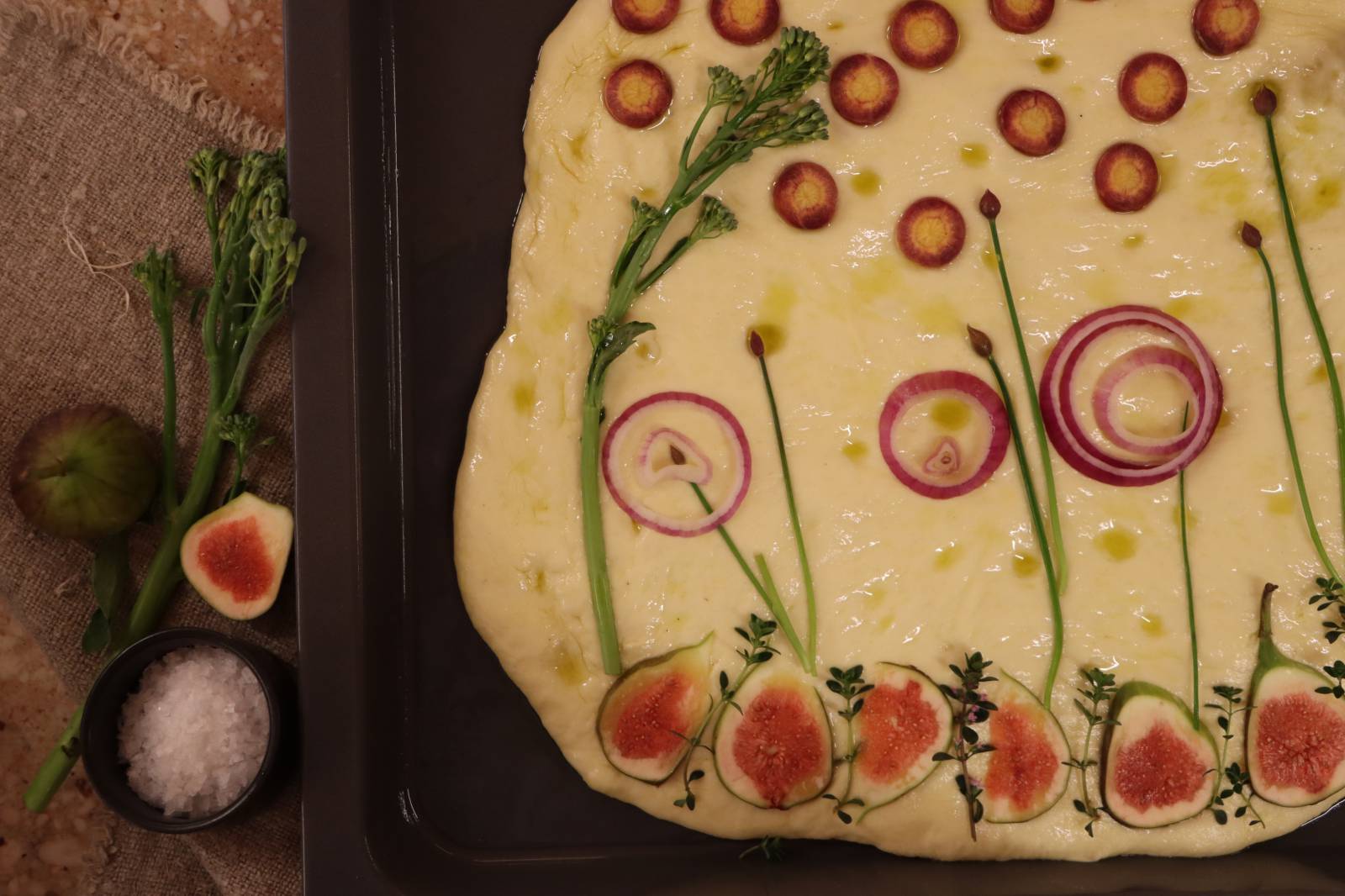 Garden Focaccia à la Moar Gut  Symbolfoto