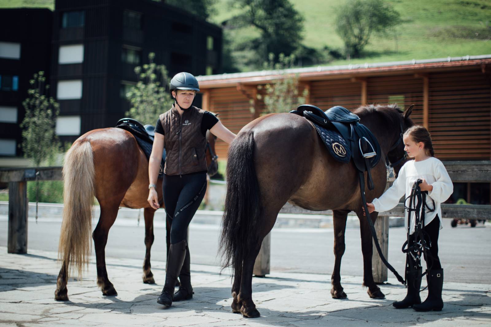 Riding happiness at Moar Gut symbolic picture