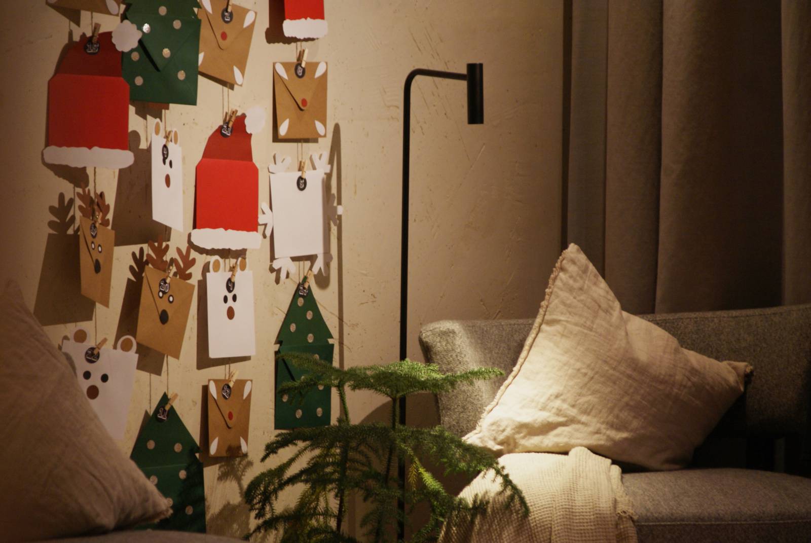 DIY advent calendar symbolic picture