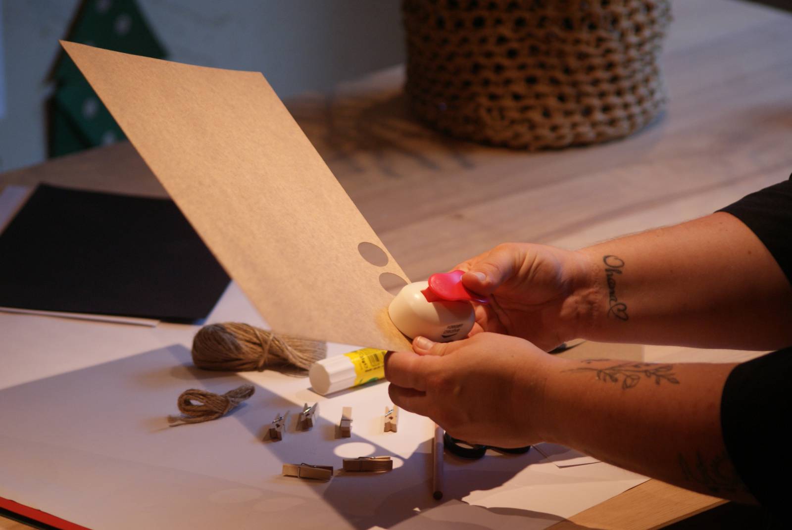 DIY advent calendar symbolic picture