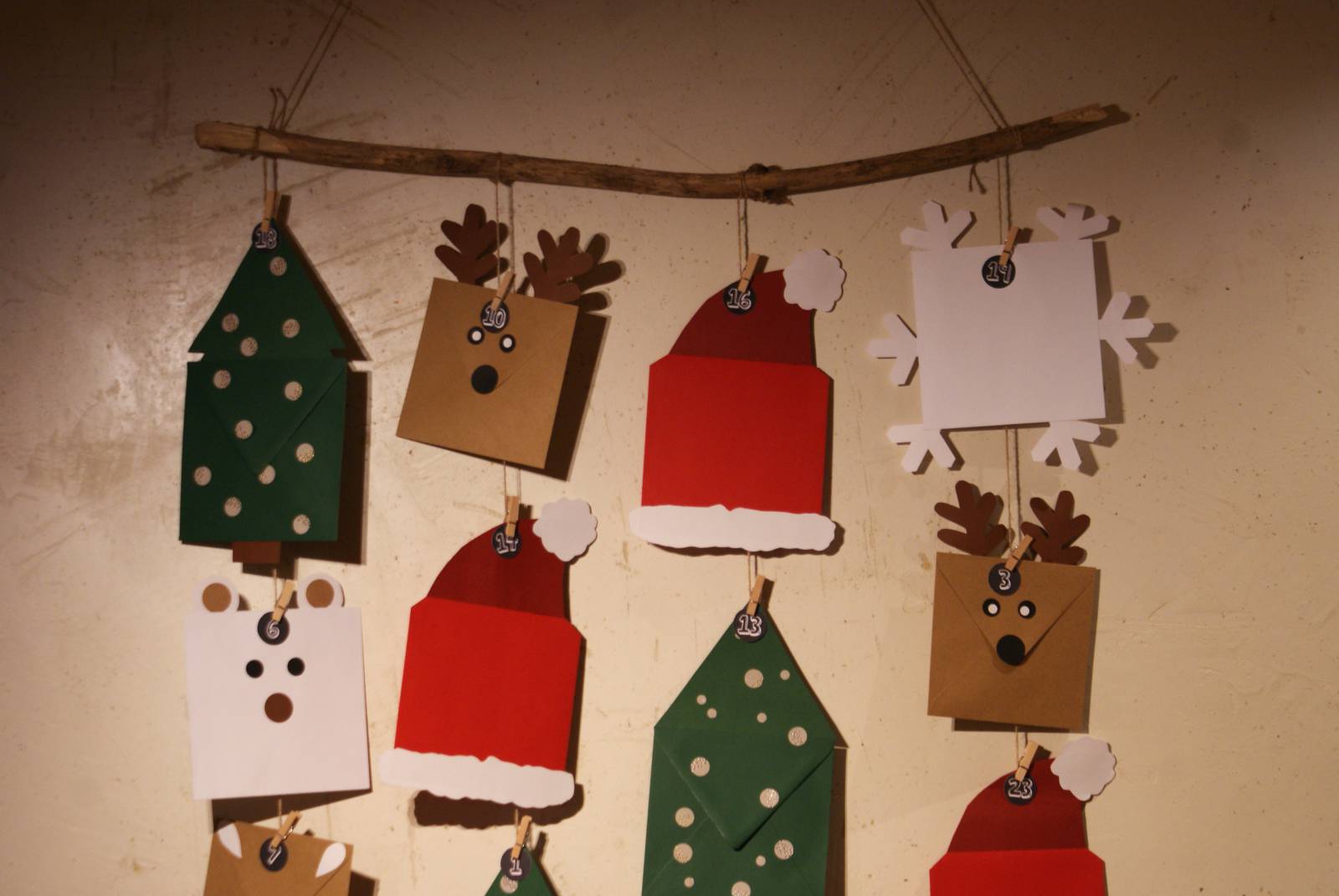 DIY advent calendar symbolic picture