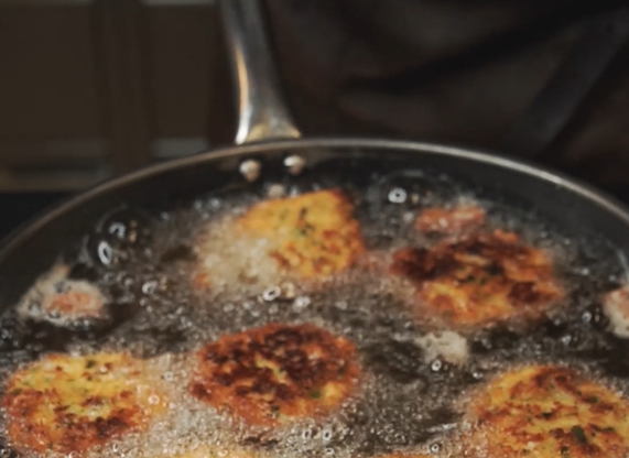 Cheese dumplings symbolic picture