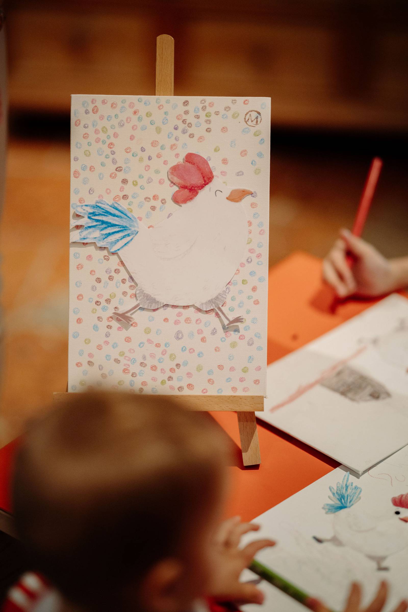 Children's book “Gusti findet das Glück” symbolic picture