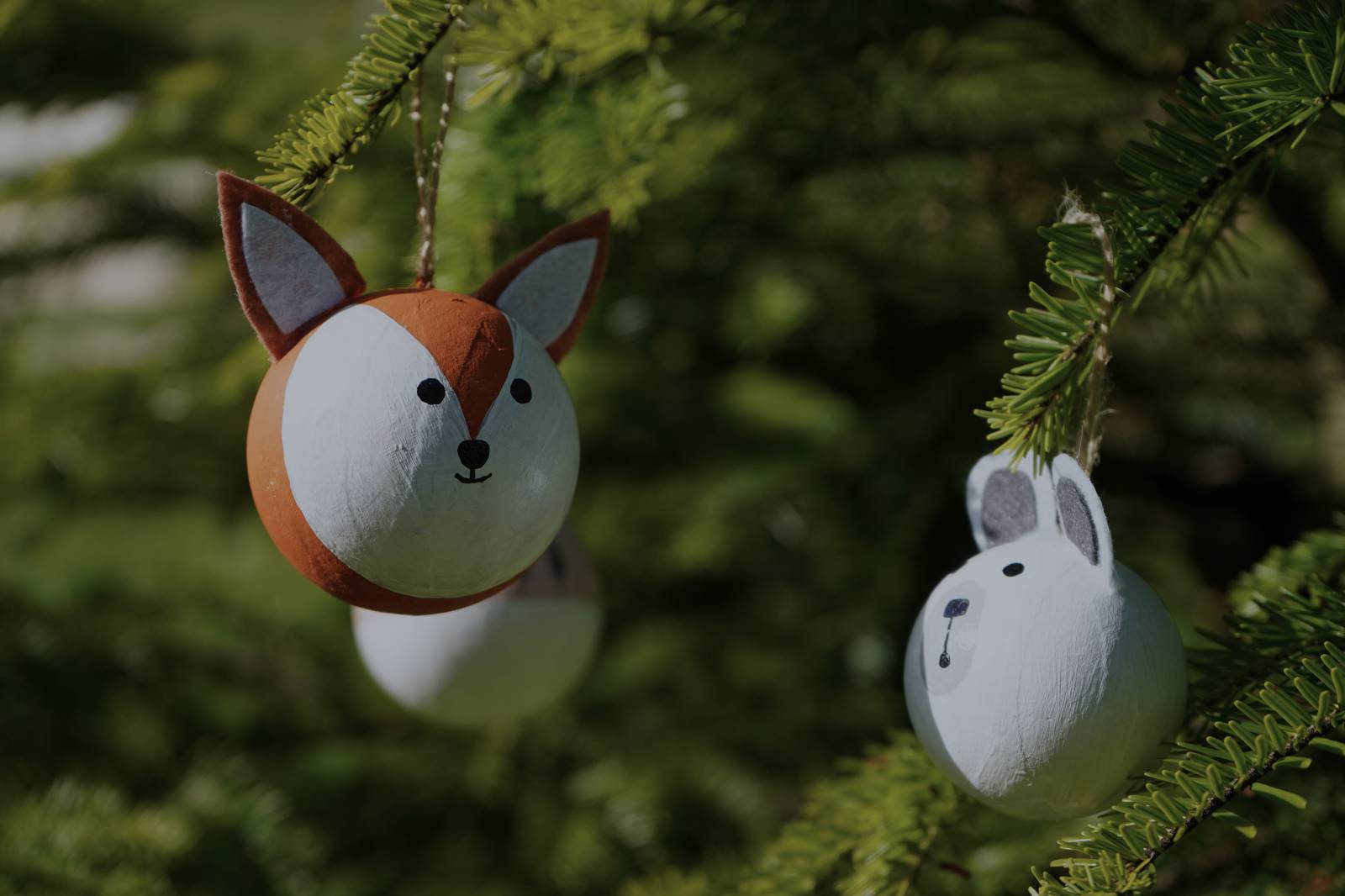 DIY-Weihnachtsbaumanhänger: Süße Waldtiere selbst basteln! Symbolfoto