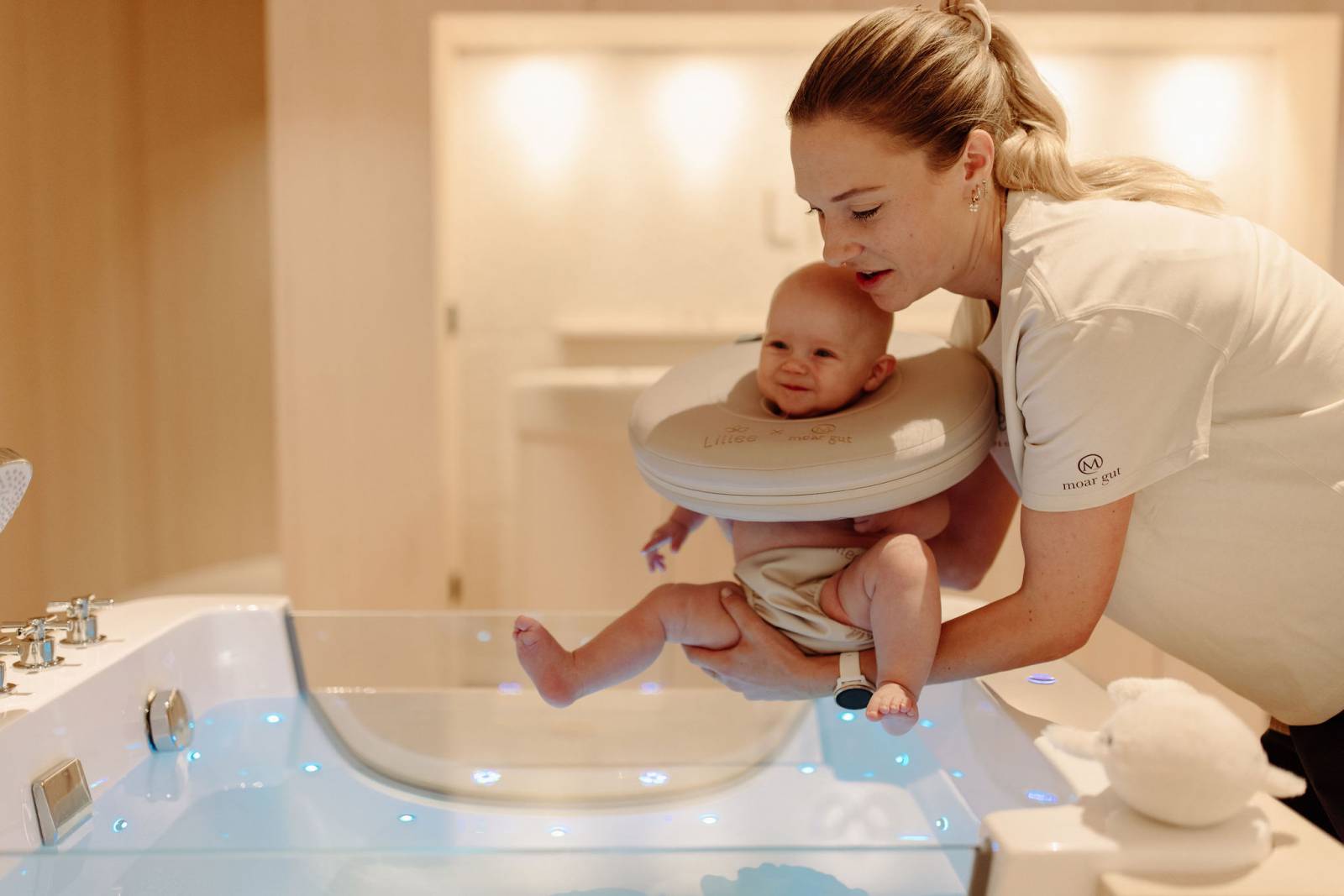 Maria - our new baby spa employee symbolic picture