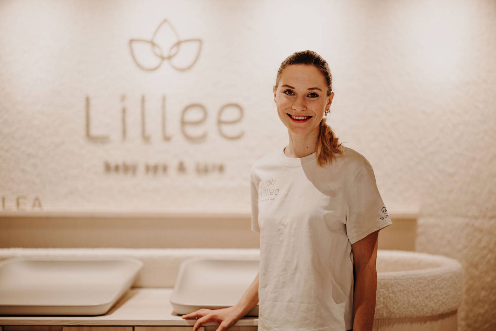 Maria - our new baby spa employee symbolic picture