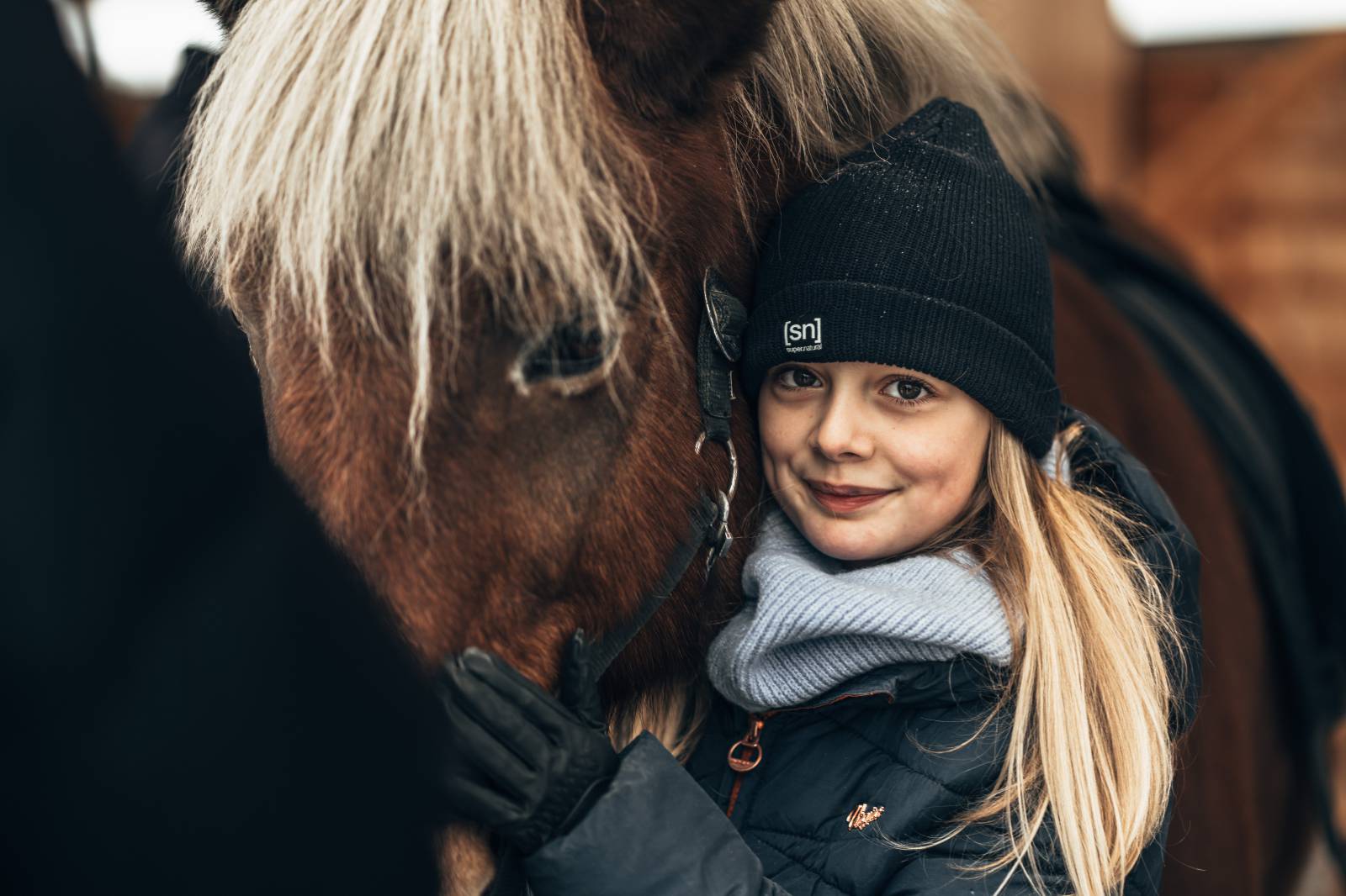 Reiten im Schnee Symbolfoto