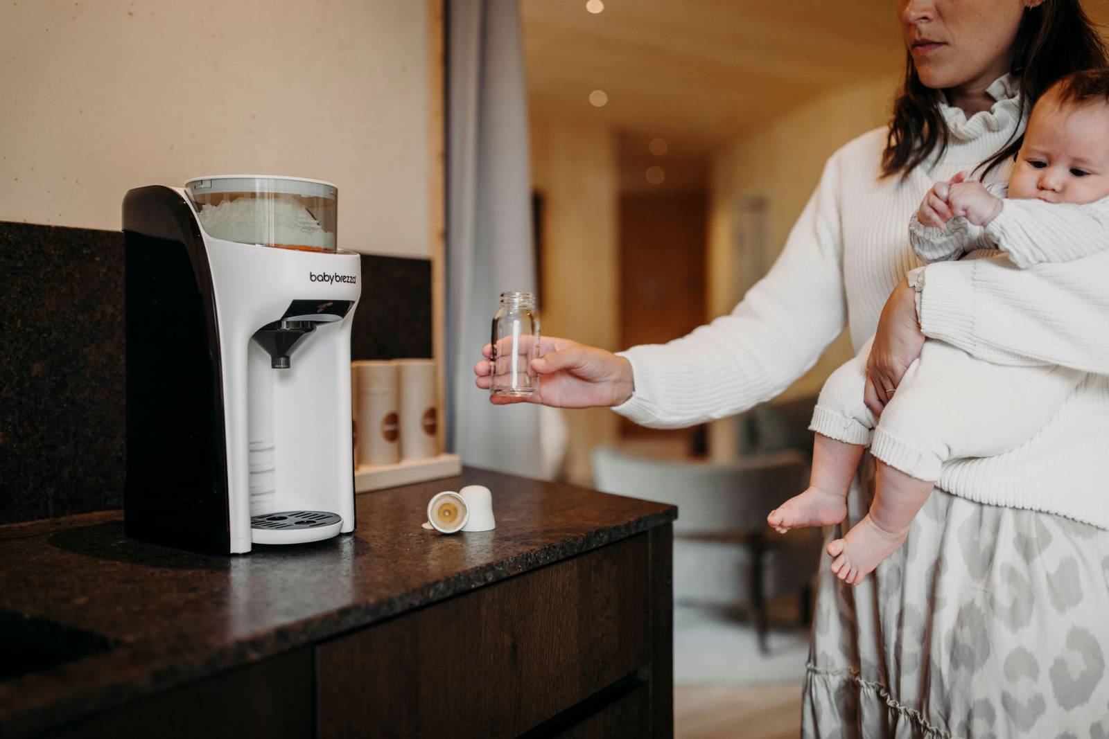 Baby happiness at Moar Gut symbolic picture