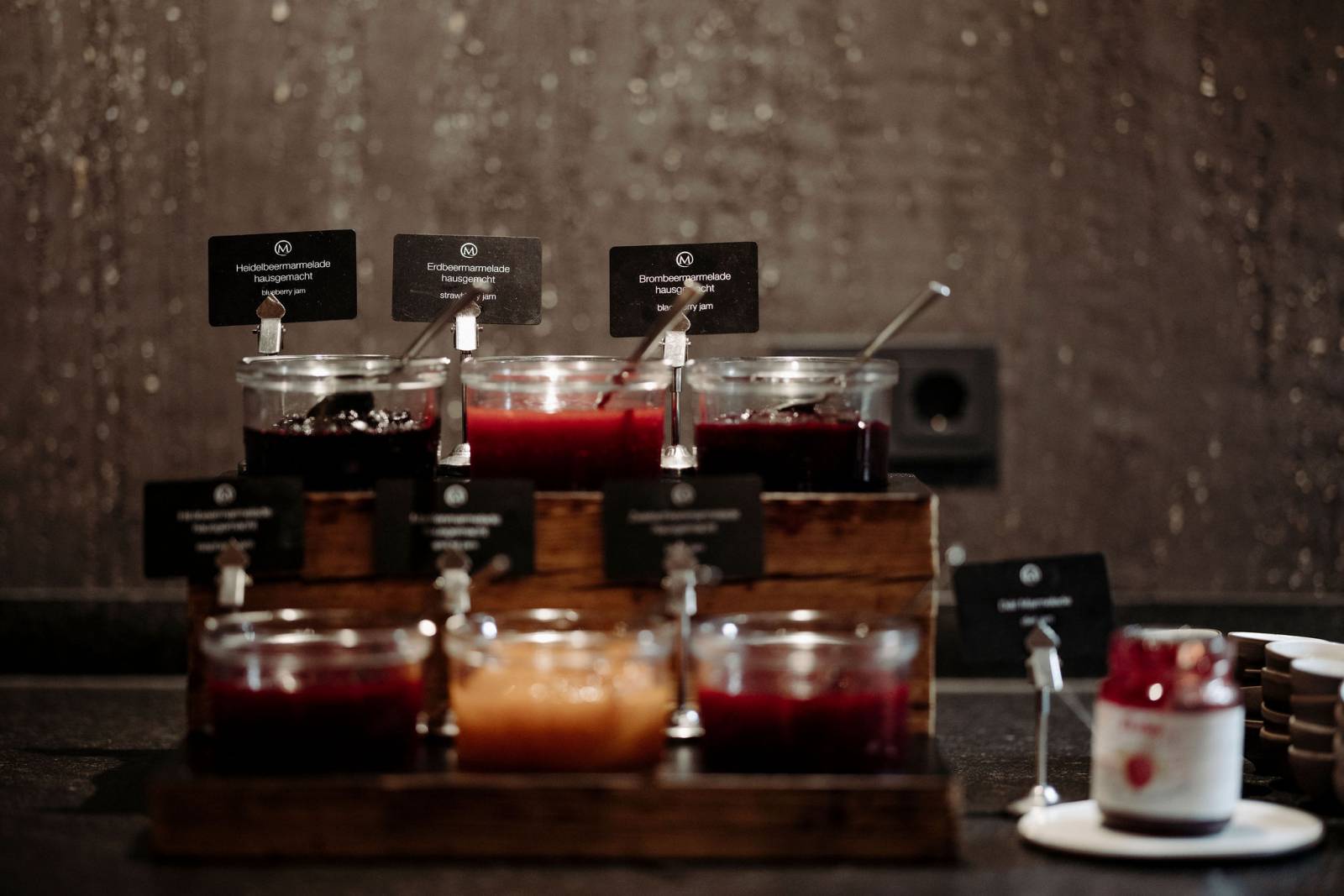 Breakfast enjoyment for external guests symbolic picture