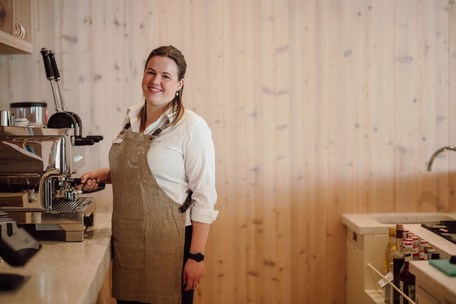 Lisa in an interview symbolic picture