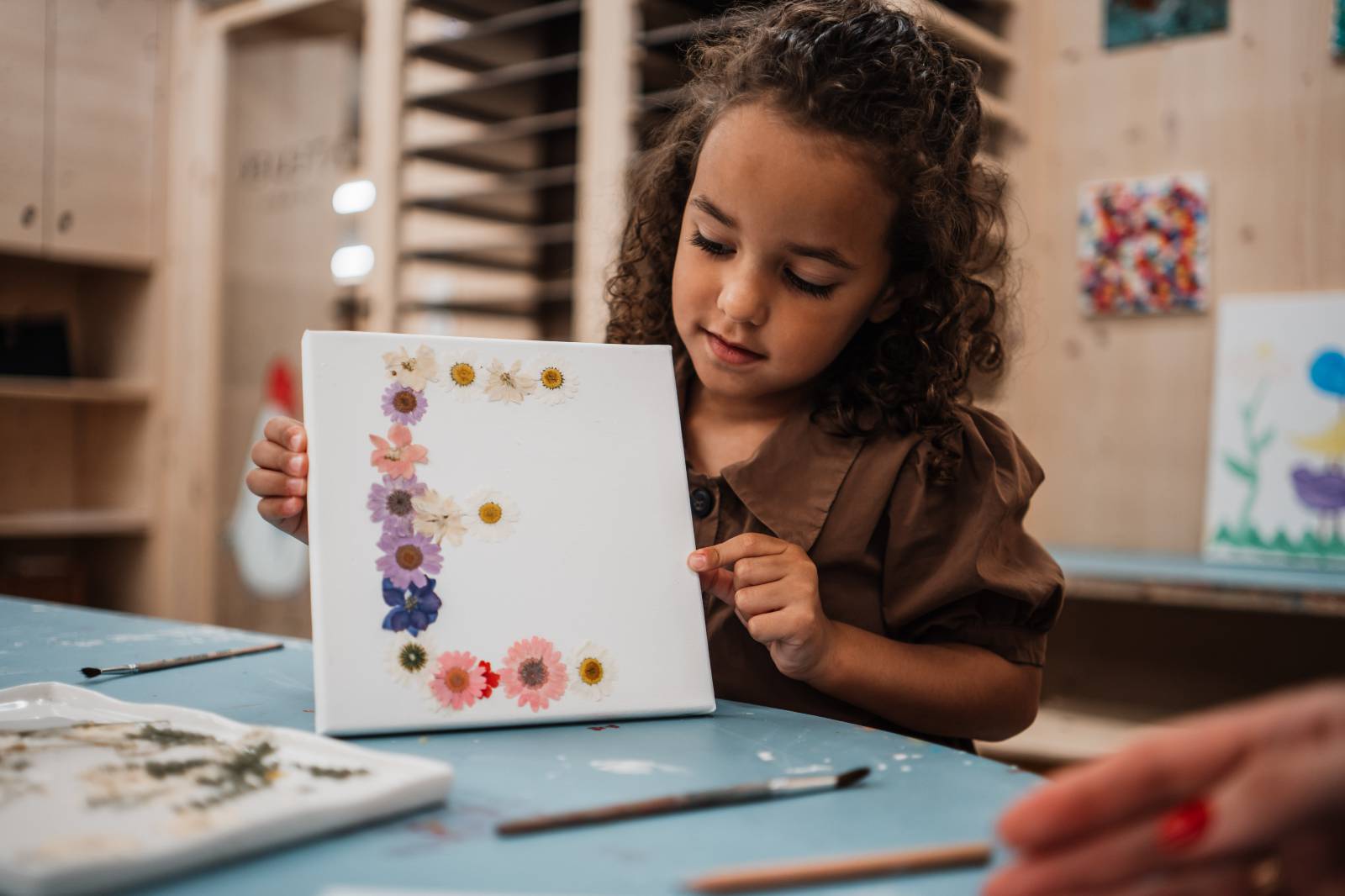 Flower Lettering symbolic picture