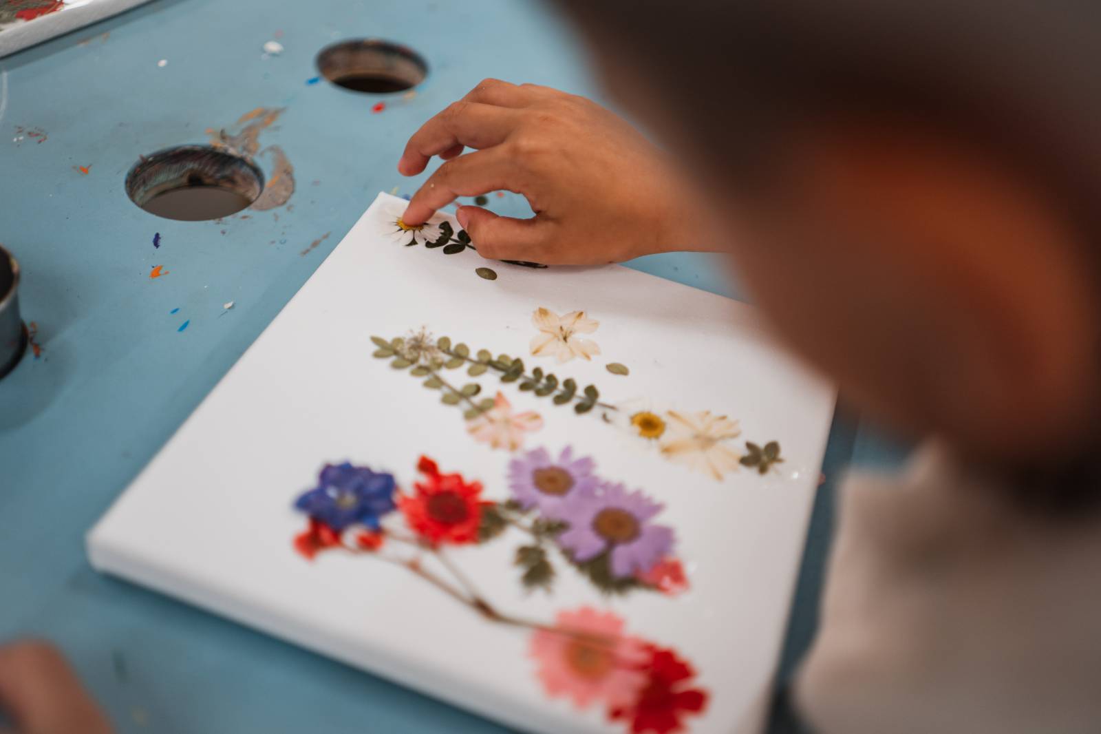 Flower Lettering symbolic picture