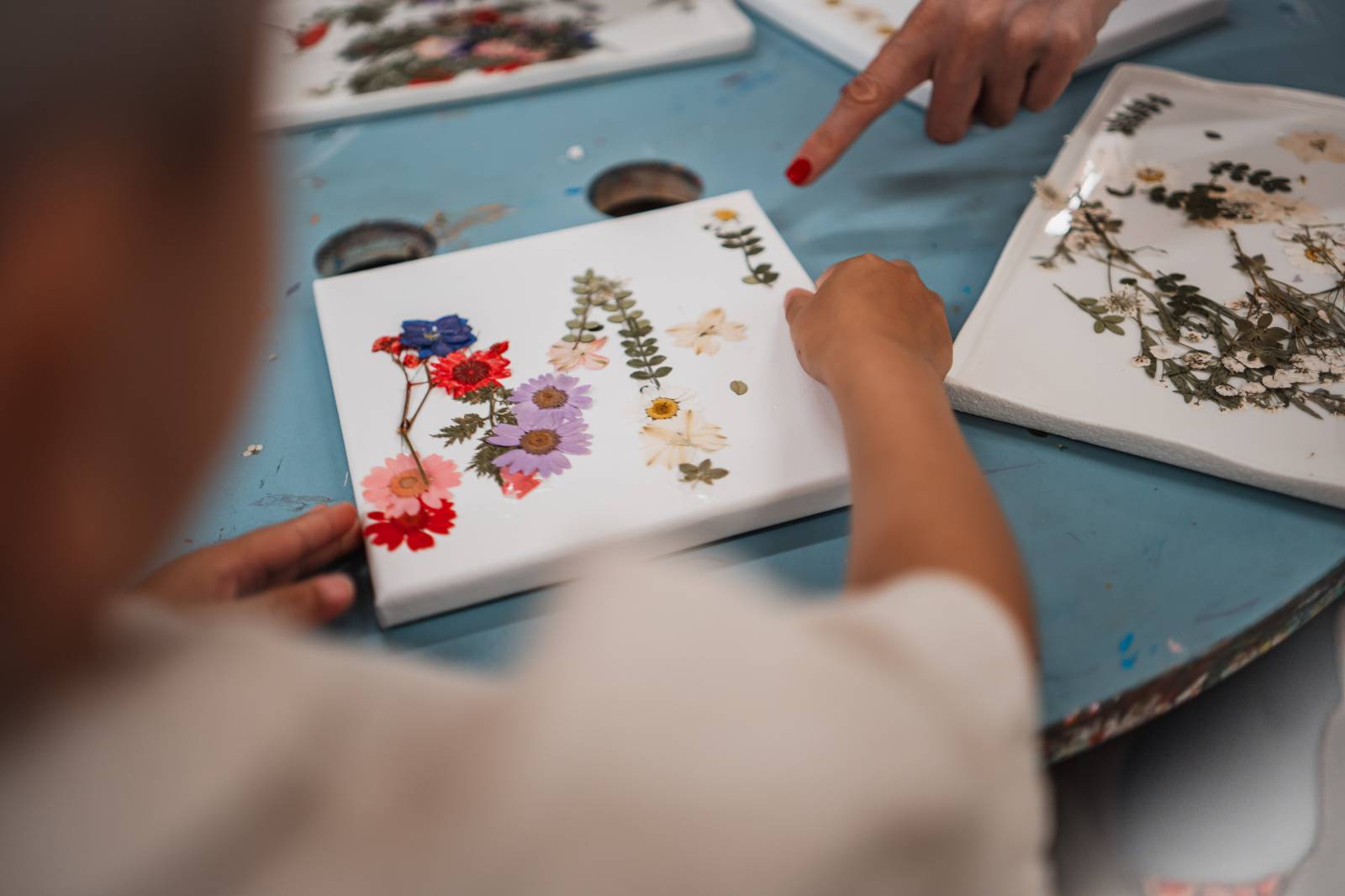 Flower Lettering symbolic picture
