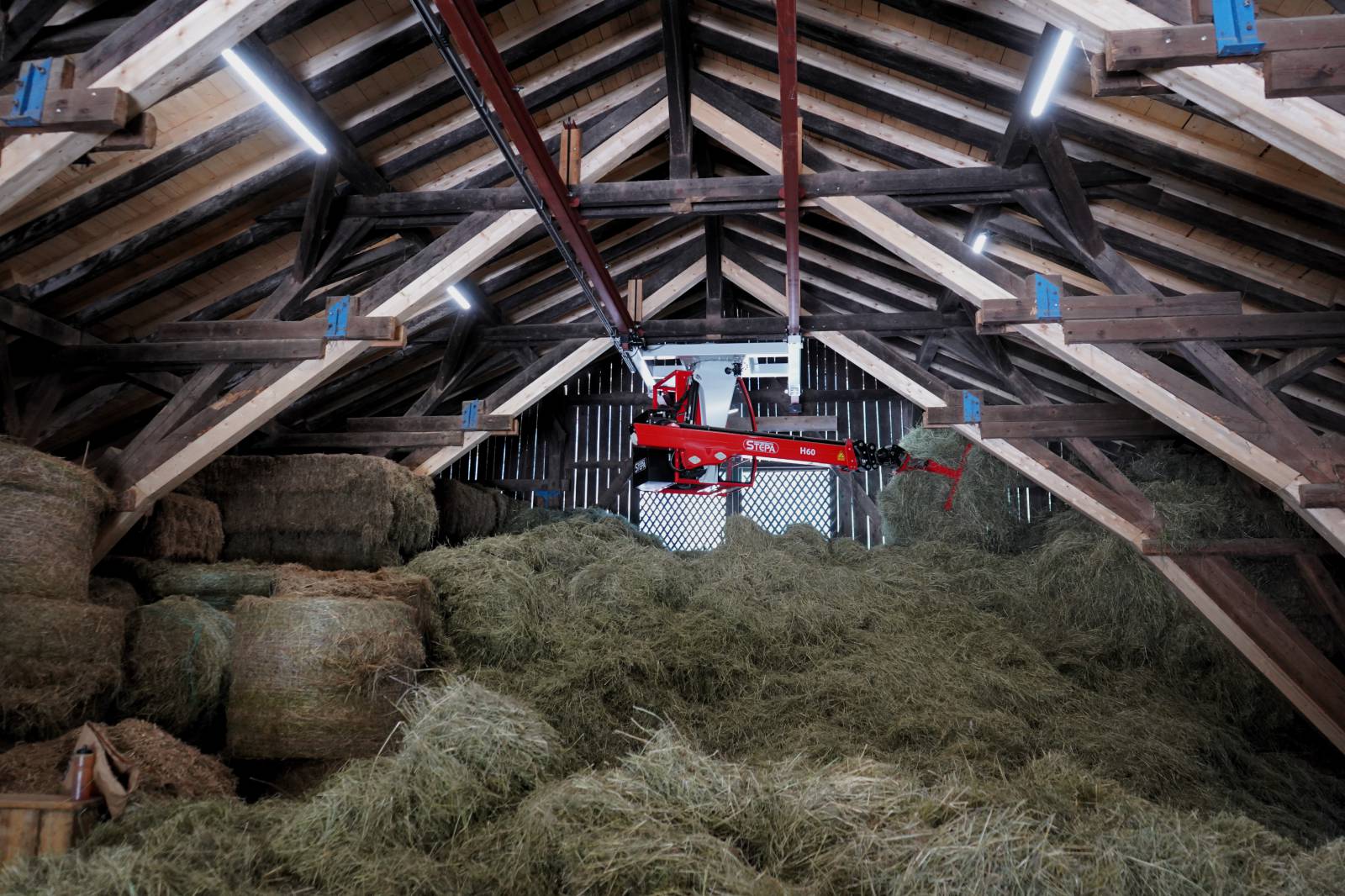Hay harvest at Moar Gut symbolic picture