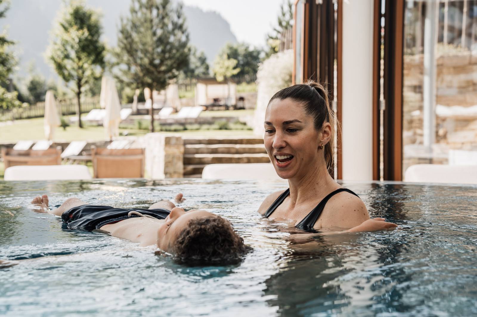 Swimming course symbolic picture