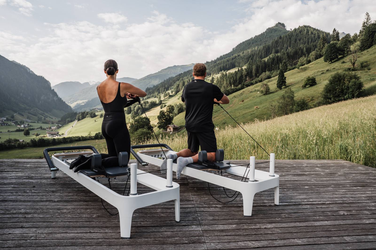 Mountain Reformer Pilates symbolic picture
