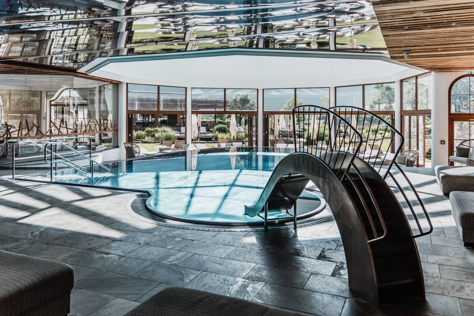 Swimming course symbolic picture