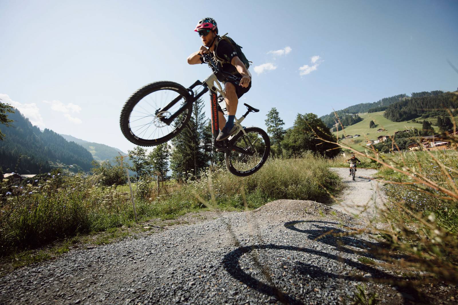 Biking in Grossarltal symbolic picture