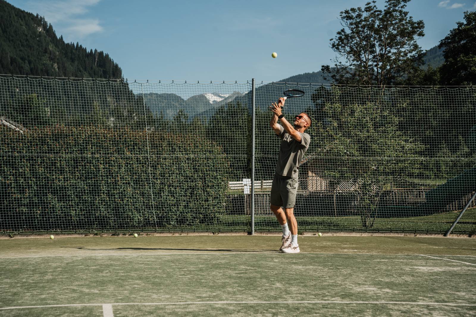 Tennis at Moar Gut symbolic picture