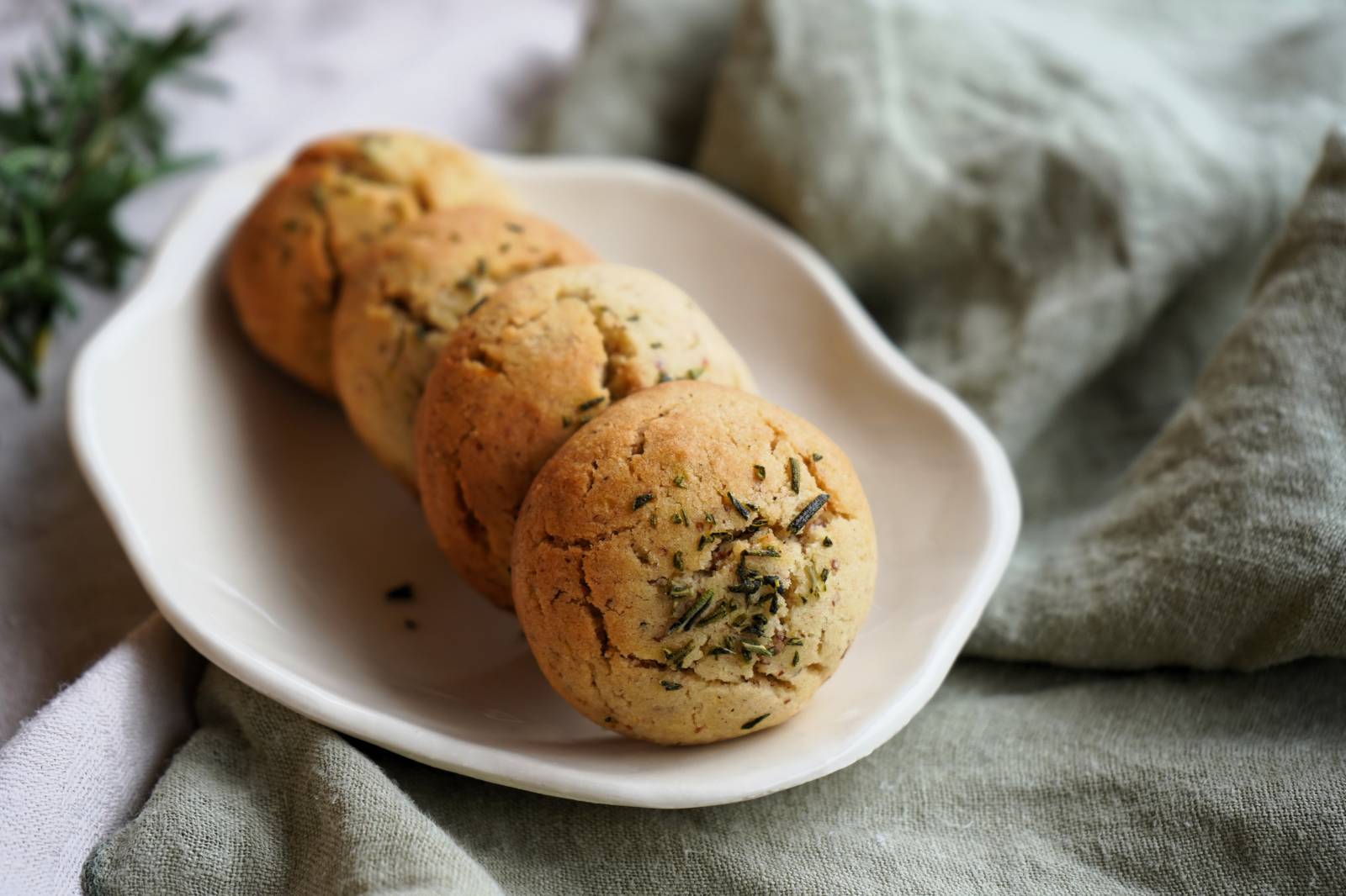 Orangen-Rosmarin-Kekse Symbolfoto