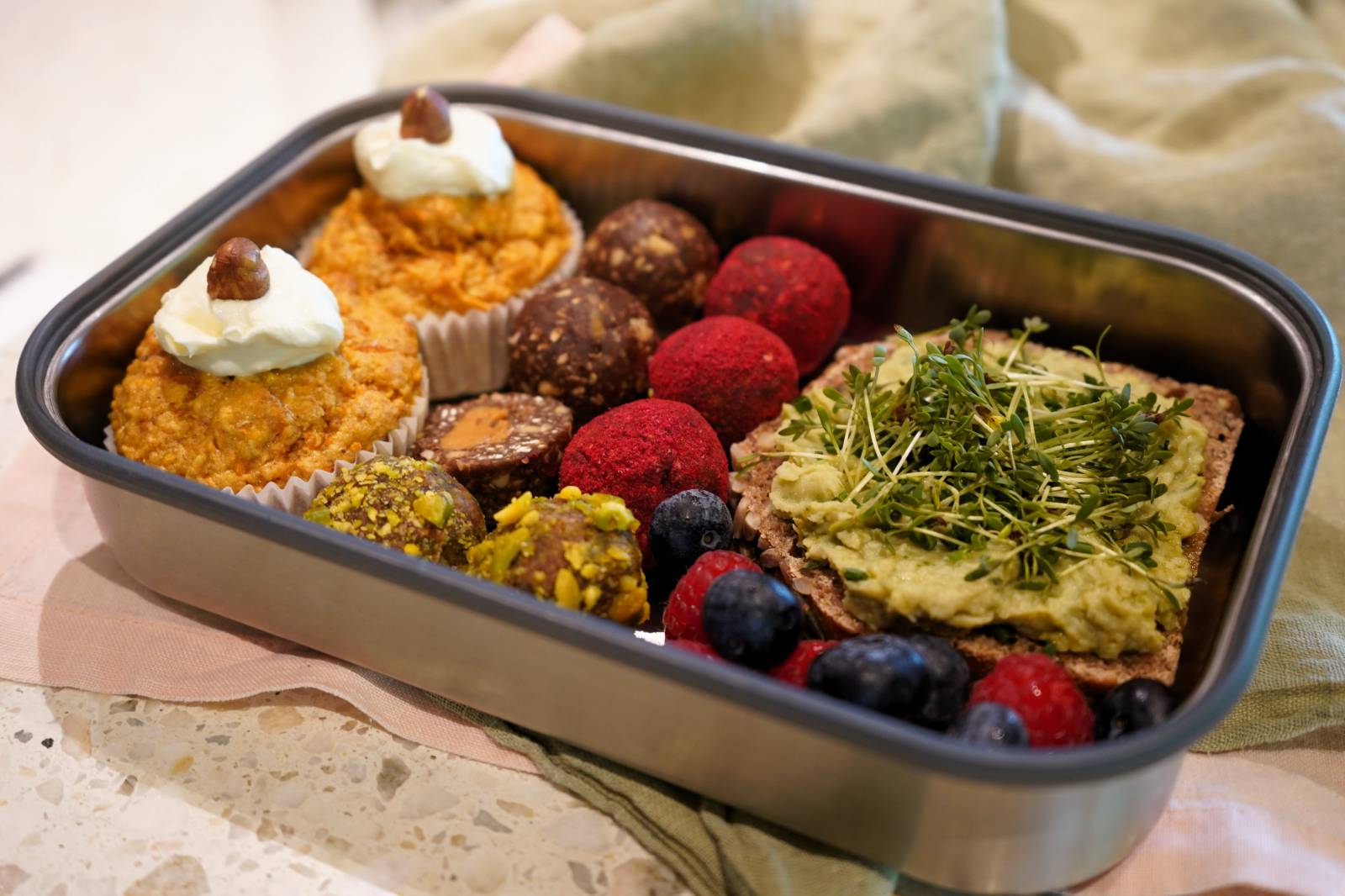 Gesunde Schuljause Symbolfoto