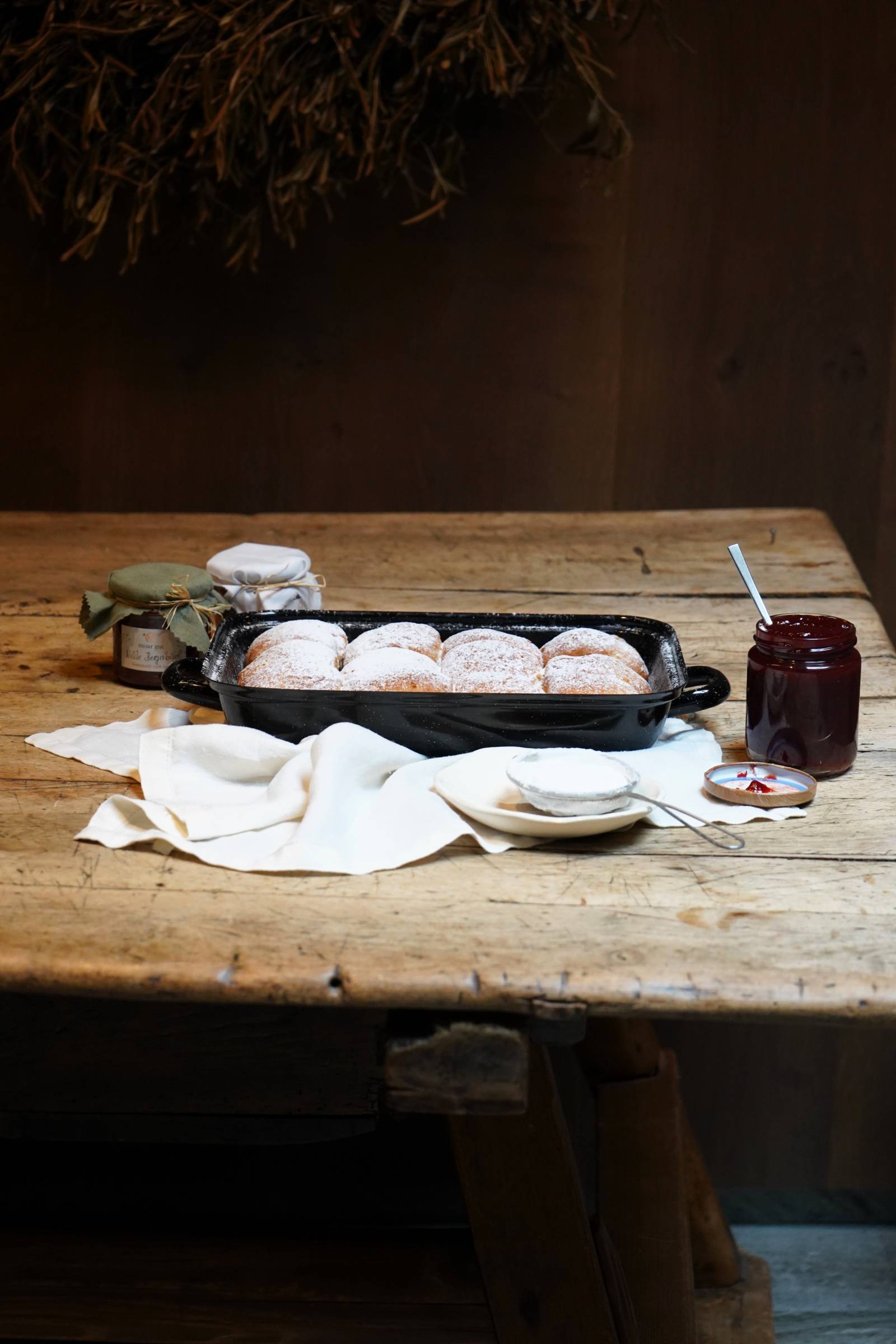Preiselbeer-Maroni Buchteln Symbolfoto
