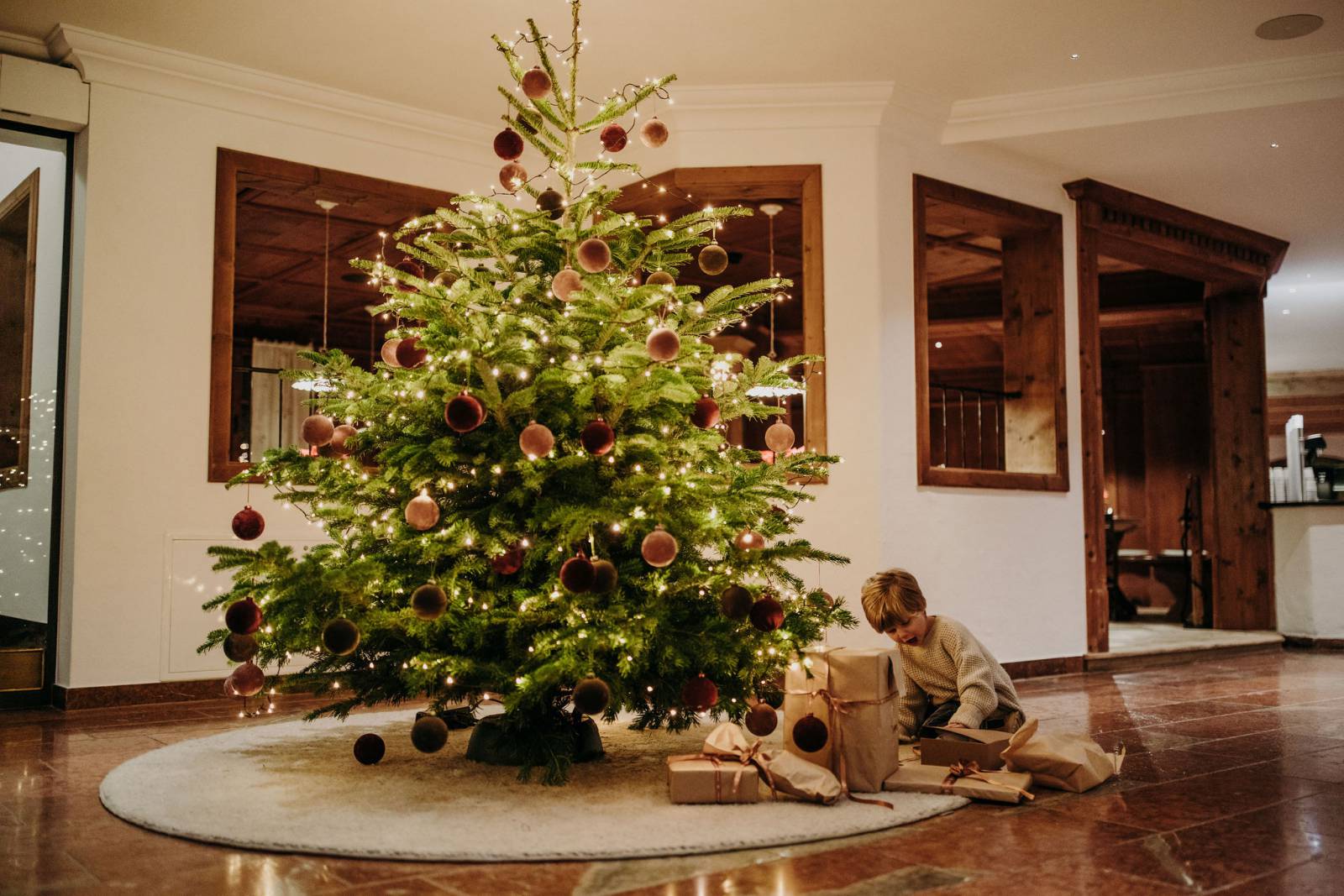 Weihnachtszeit am Moar Gut Symbolfoto