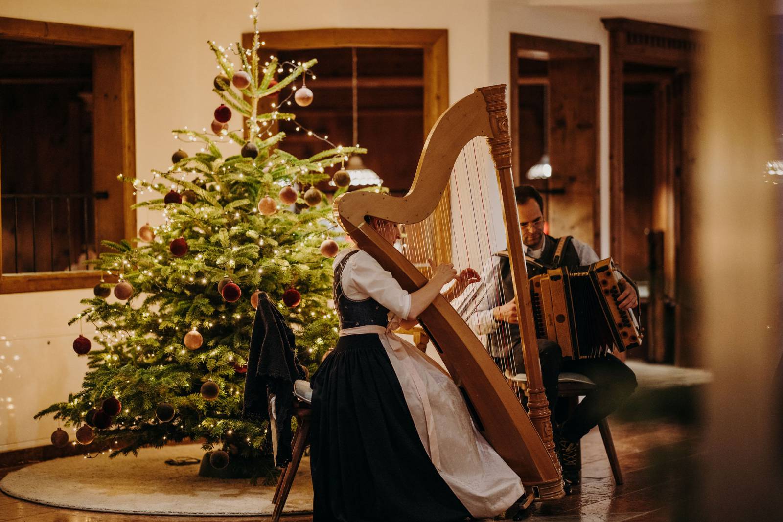 Weihnachtszeit am Moar Gut Symbolfoto