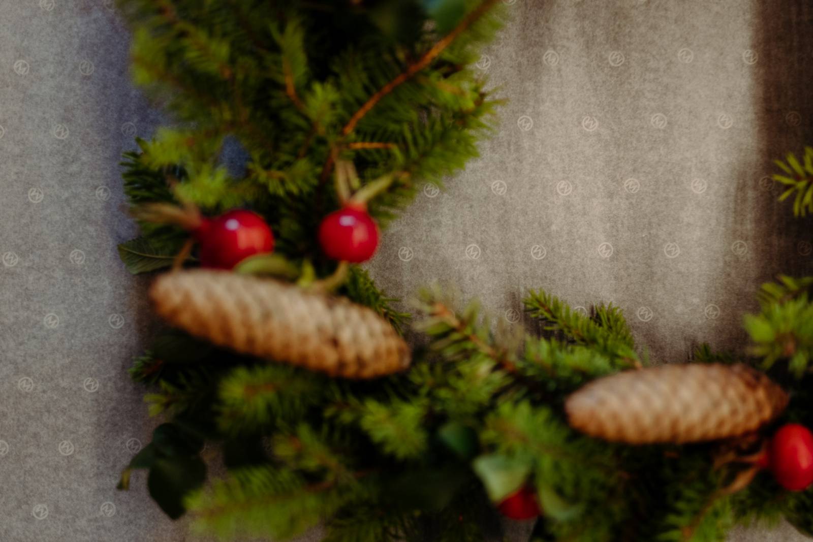 Adventkranzbinden am Moar Gut Symbolfoto