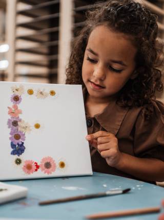 Flower Lettering Symbolfoto