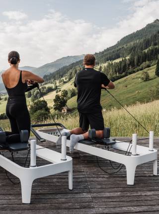 Mountain Reformer Pilates Symbolfoto