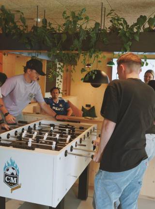 MOAR TEAM Tischfußballturnier  Symbolfoto