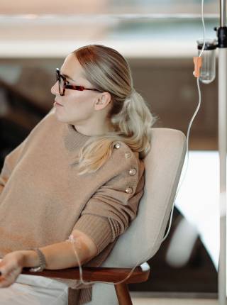 Longevity am Moar Gut: IV DRIPS  Symbolfoto