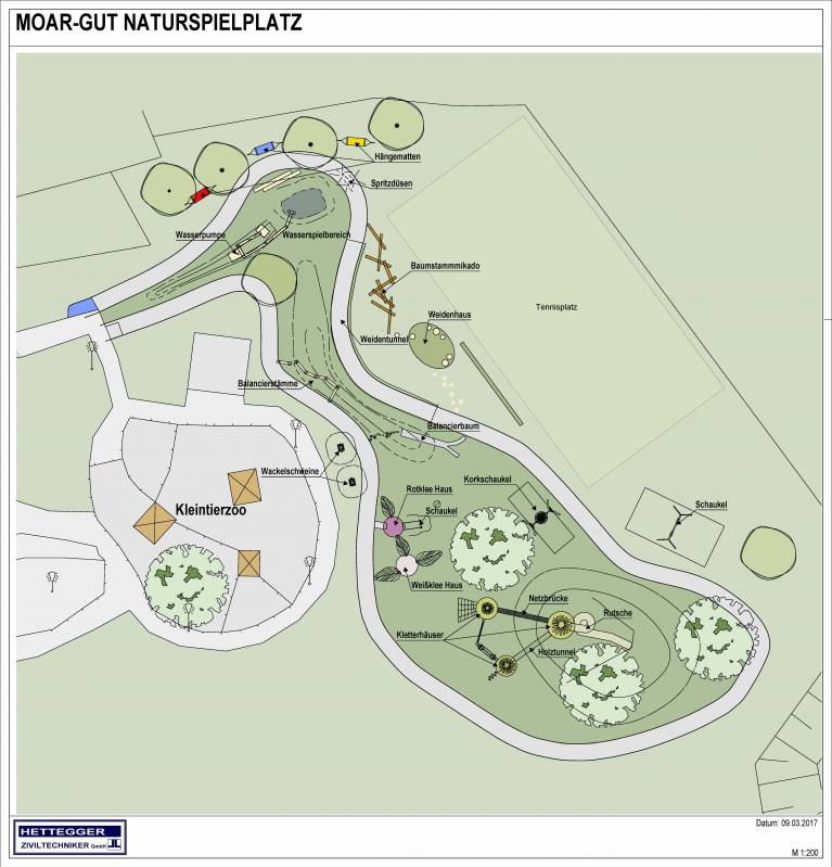 Moar Gut Naturspielplatz Bauplan