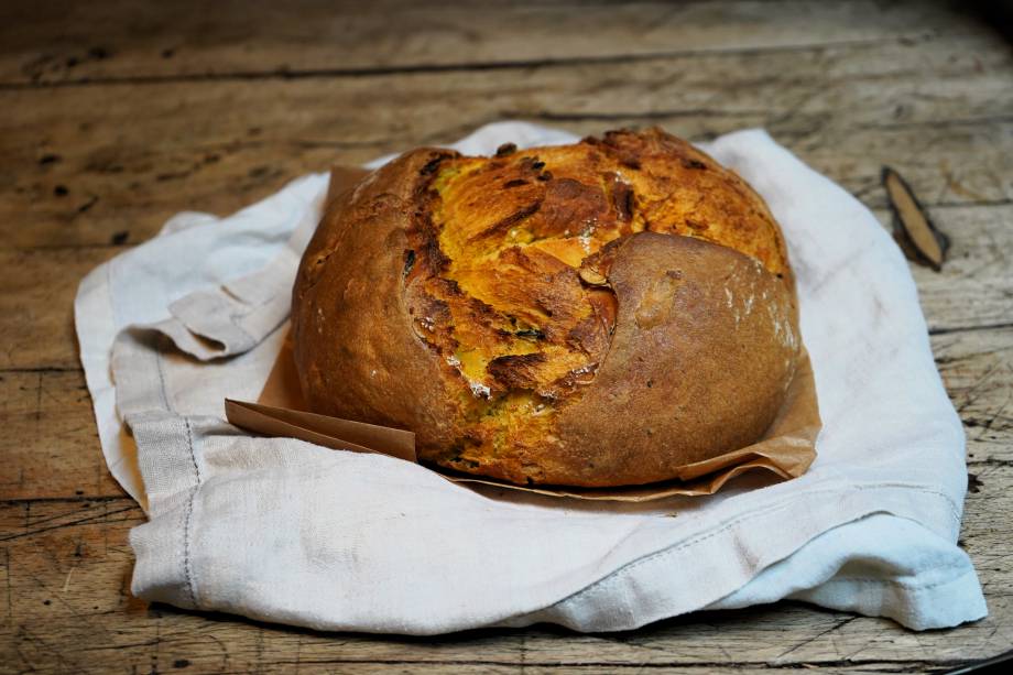 herbstliches Kürbisbrot