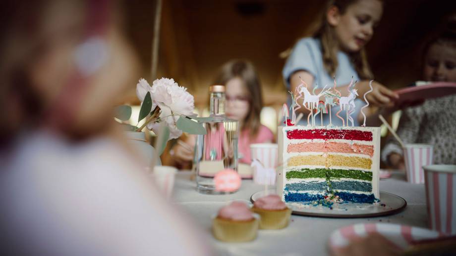 Children's birthday party at Moar Gut symbolic picture