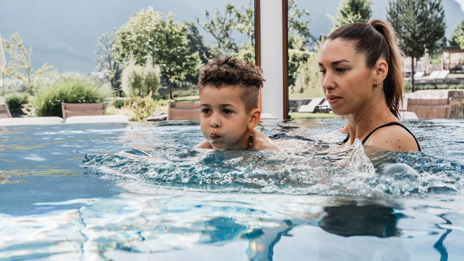 Swimming course symbolic picture