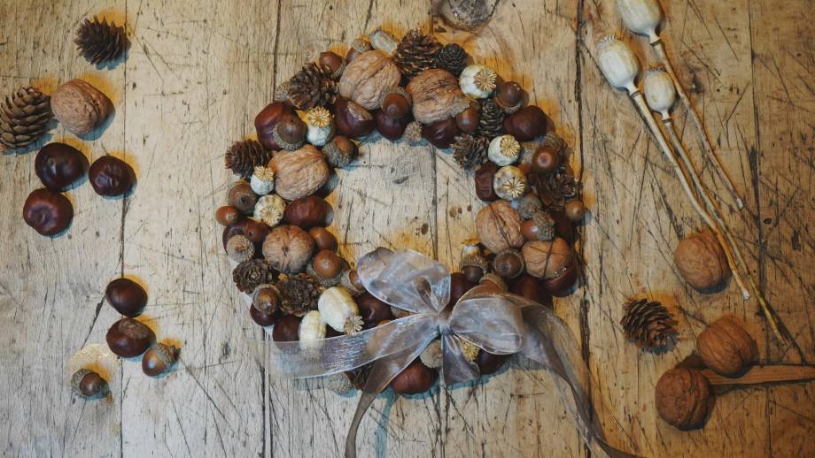DIY Herbstkranz Symbolfoto