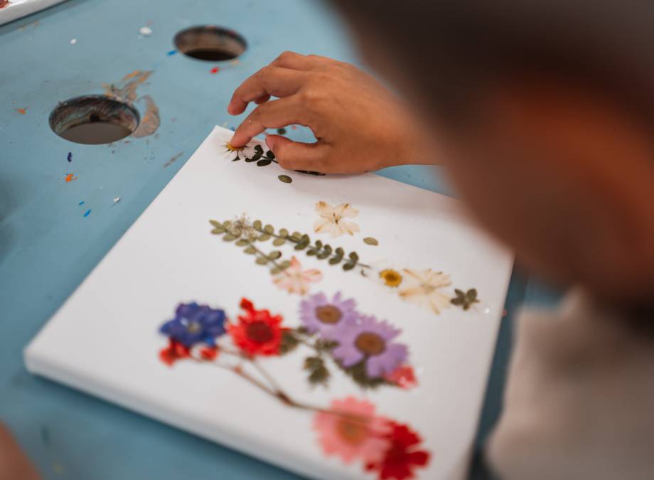 Flower Lettering symbolic picture