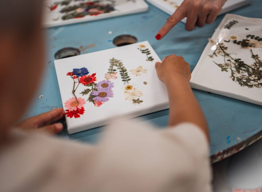 Flower Lettering symbolic picture
