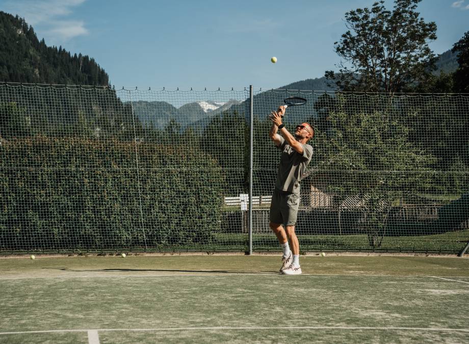 Tennis at Moar Gut symbolic picture
